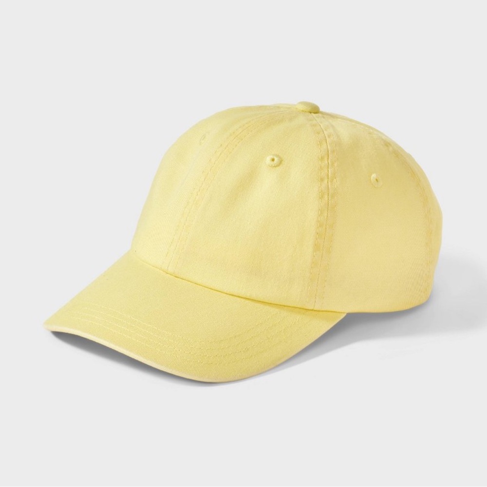 Washed Baseball Hat JoyLab Yellow - Picture 2 of 3